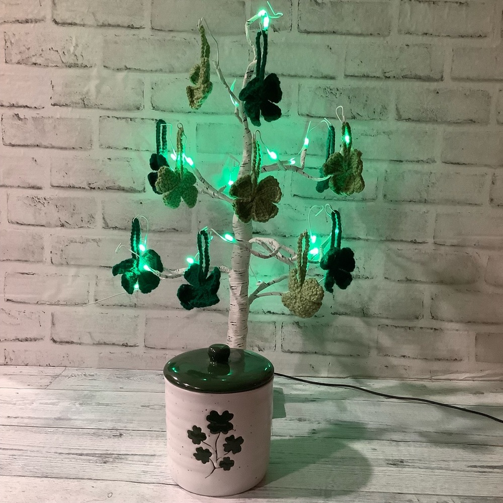 Sheffield Home Shamrock Jar With Lid